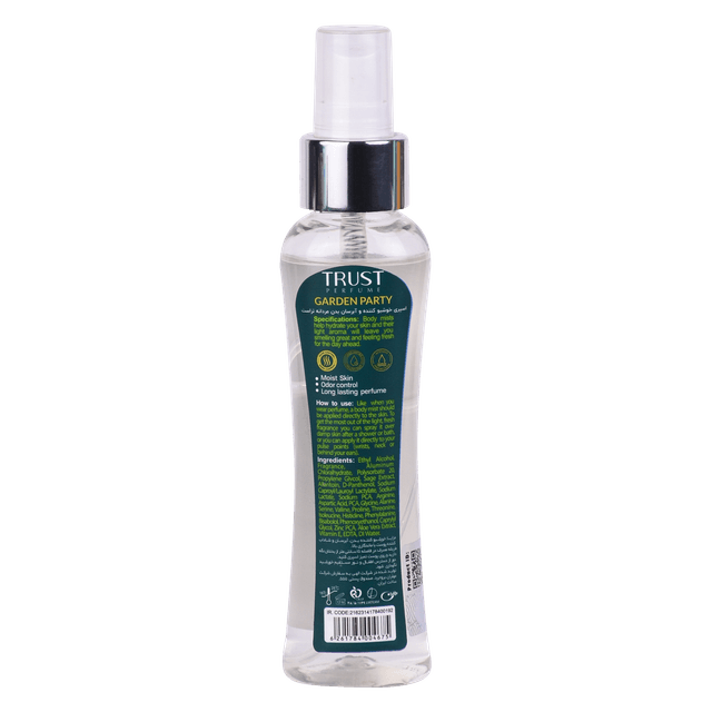 بادی میست مردانه تراست مدل Garden Party با حجم 100 میل - Image 3